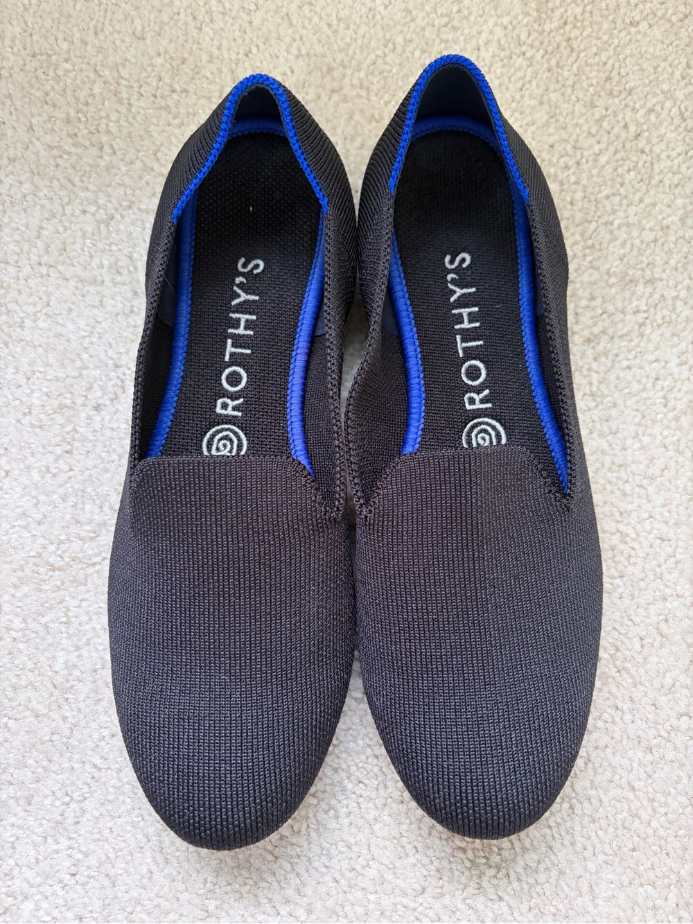 Rothy's Black Slip-On Loafers